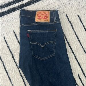 Levi's 513 Men’s  Dark Blue Slim Straight Jeans